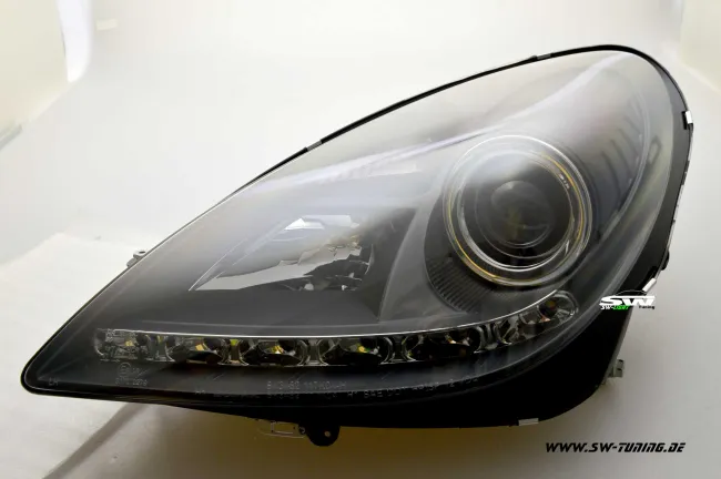 SW-Light headlights suitable for MERCEDES BENZ SLK R171 04-11 LED positionslight black