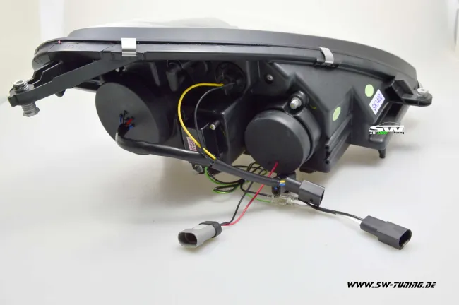 SW-Light headlights suitable for MERCEDES BENZ SLK R171 04-11 LED positionslight black