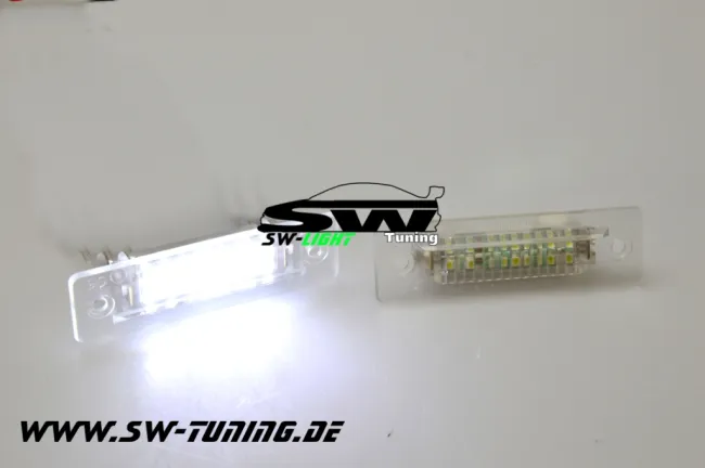 SW-Light LED Kennzeichenbeleuchtung für Porsche 964,968,986,993,996,996T