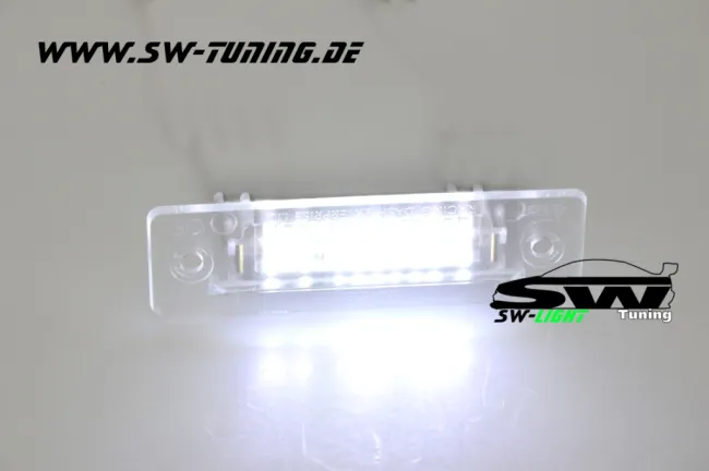 SW-Light LED Kennzeichenbeleuchtung für Porsche 964,968,986,993,996,996T