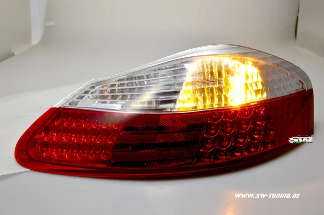 SW-Light LED taillights for Porsche Boxster Type 986 96-04 red/crystal