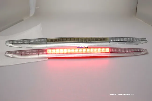 LED 3 Bremsleuchte für Porsche Boxster Typ 986 chrome / silber (1stk)