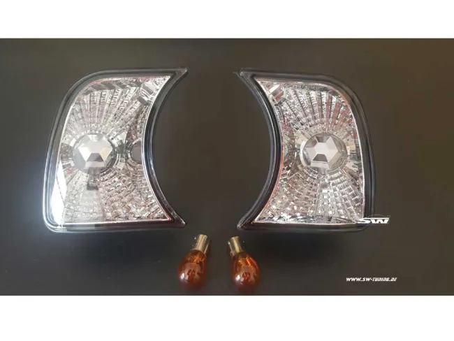 SW-Frontblinker für BMW E34 5er 88-94 chrom