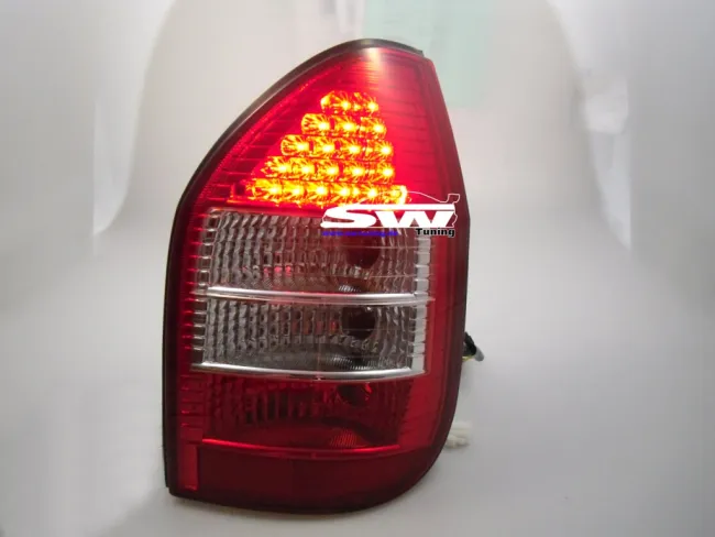 led taillights Opel Zafira A 99-05 in red/chrystal