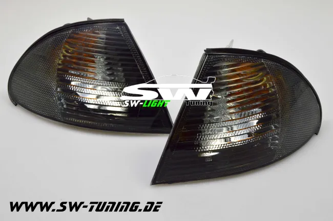 SW-Frontblinker BMW E46 3er 4Türer Lim + Touring 99-02 smoke