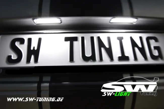 SW LED Kennzeichenbeleuchtung für Porsche 911 997 Boxster/Cayman 987 Cayenne