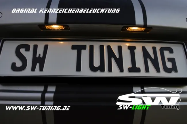 SW LED Kennzeichenbeleuchtung für Porsche 911 997 Boxster/Cayman 987 Cayenne