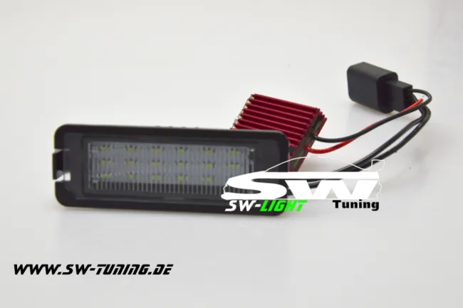 SW LED Kennzeichenbeleuchtung für Porsche 911 997 Boxster/Cayman 987 Cayenne