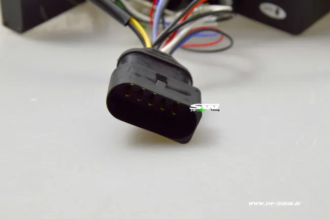 SW-Light Scheinwerfer Seat Leon 1P1 09-12 Facelift LED Standlicht black