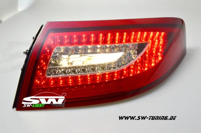 SW-Light LED Rückleuchten für Porsche 911 / Typ 996 97-06 red/crystal