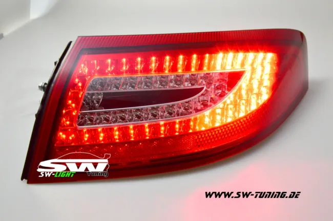 SW-Light LED Rückleuchten für Porsche 911 / Typ 996 97-06 red/crystal