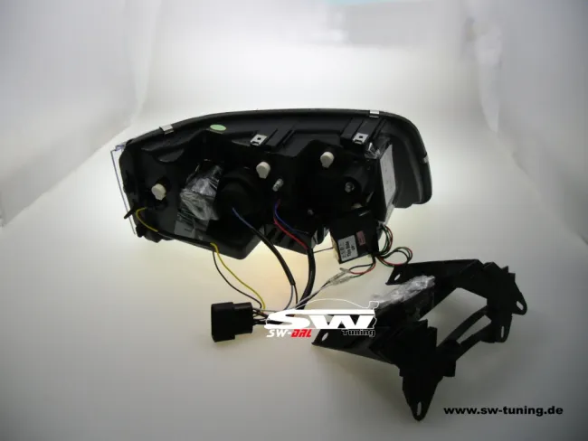 SW-DRL Scheinwerfer VW T5 03-09 LED-Tagfahrlicht R87 black