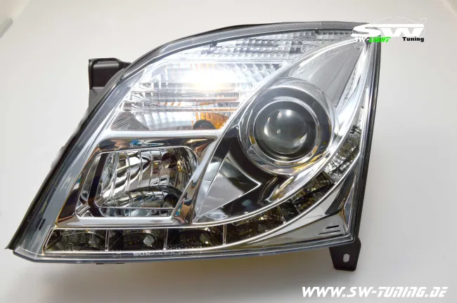 SW-Light headlights Opel Vectra C 02-08/05 LED positionslight chrome