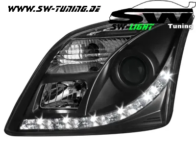 SW-Light headlights Opel Vectra C 02-08/05 LED positionslight black
