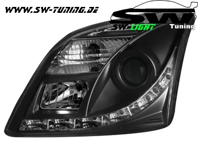 SW-Light headlights Opel Vectra C 02-08/05 LED positionslight black