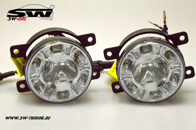 SW-DRL LED Tagfahrlicht R87/ LED Nebelscheinwerfer Ford Fiesta Mk7 JA8 08-15