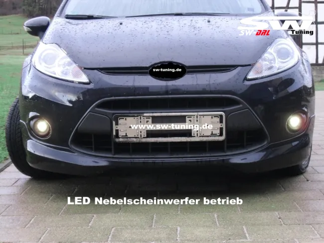 SW-DRL LED Tagfahrlicht R87/ LED Nebelscheinwerfer Ford Fiesta Mk7 JA8 08-15