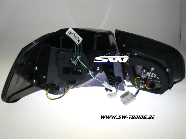 SW-Light LED Rückleuchten R-Look für VW Golf VI 08-12 smoke (Auch Serien LED)