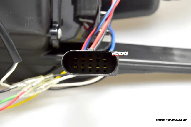 SW-DRL Scheinwerfer VW Tiguan 5N 07-11 LED Tagfahrlicht R87 black