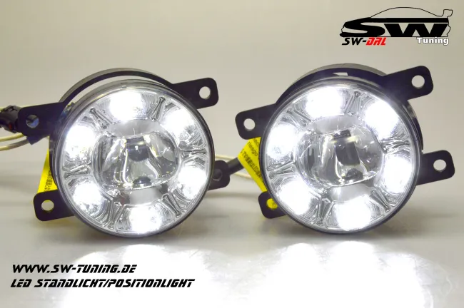 SW-DRL LED Tagfahrlicht LED Nebelscheinwerfer Ford Focus Mk2 08-11 / Transit 06-15 / Focus ST 04-11