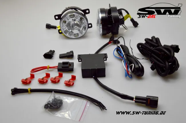 SW-DRL LED Tagfahrlicht LED Nebelscheinwerfer Ford Focus Mk2 08-11 / Transit 06-15 / Focus ST 04-11