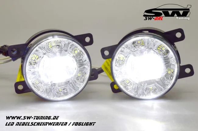 SW-DRL LED Tagfahrlicht LED Nebelscheinwerfer Ford Focus Mk2 08-11 / Transit 06-15 / Focus ST 04-11