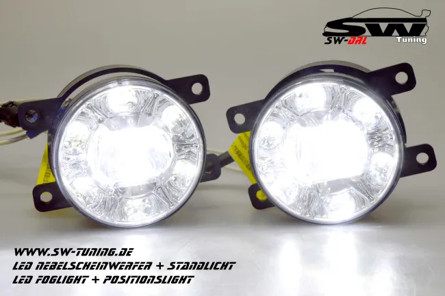 SW-DRL LED Tagfahrlicht LED Nebelscheinwerfer Ford Focus Mk2 08-11 / Transit 06-15 / Focus ST 04-11
