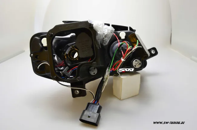 SW-Light headlights for VW Passat 3C 05-10 LED DRL chrome