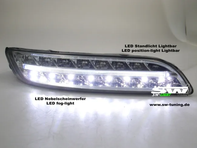 SW-Light LED Nebelscheinwerfer LED Standlicht LED Blinker passend für Porsche 911 / 997 05-08