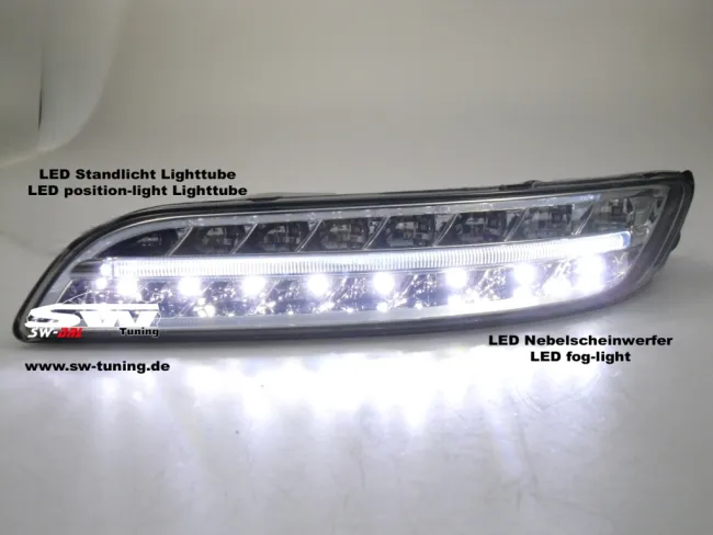 SW-DRL LED Tagfahrlicht Nebelscheinwerfer Blinker passend für Porsche 911/997 05-08