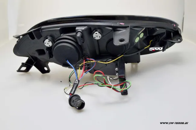 SW-DRL headlights Fiat Bravo 198 07-13 LED drl black
