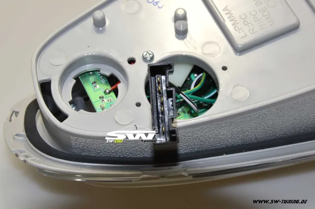 SW-Celi LED Rückleuchten für New Mini R56/R57 Cabrio 11-13 Black/white Lightbar