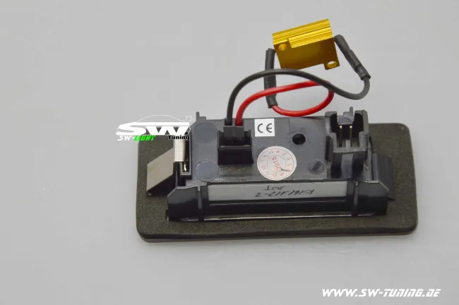 SW LED Kennzeichenbeleuchtung VW Golf 5/6 Variant/Plus|Passat B6/B7 Var.|Touareg2|Sharan|Touran GP2