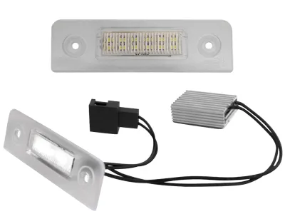 LED Kennzeichenbeleuchtung Skoda Octavia 2 1Z Lim Facelift 08-13