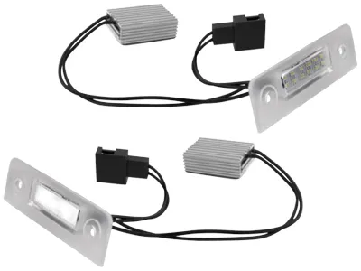 LED Kennzeichenbeleuchtung Skoda Octavia 2 1Z Lim Facelift 08-13