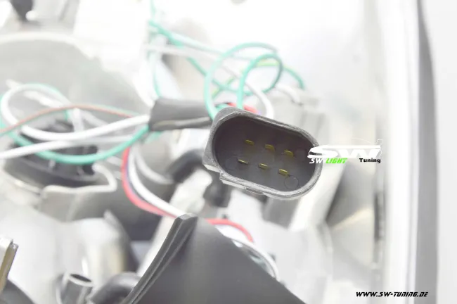 SW-Light LED Rückleuchten für Audi A4 8E Limousine 01-04 in red/crystal