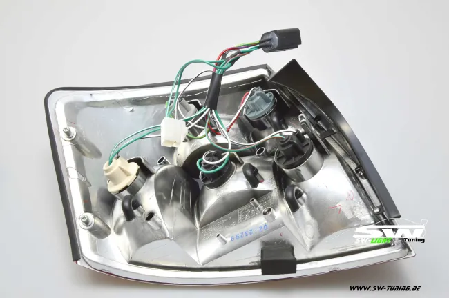 SW-Light LED Rückleuchten für Audi A4 8E Limousine 01-04 in red/crystal