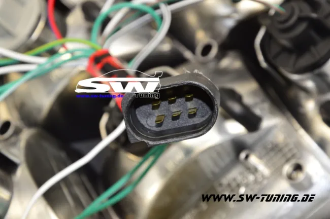 SW-Light LED taillights for Audi A4 8E sedan 01-04 red/black