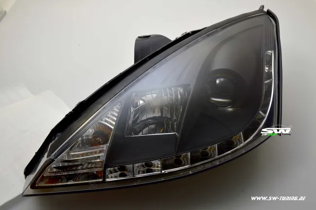SW-Light Scheinwerfer Ford Focus Mk1 98-01 LED Standlicht Black