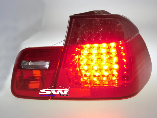 SW LED Rückleuchten für BMW 3er E46 Limo 98-01 red/smoke 4-teilig