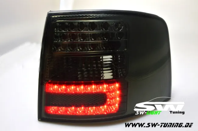 SW-Light LED Rückleuchten für Audi A6 Avant 4B 97-05 smoke LED Blinker