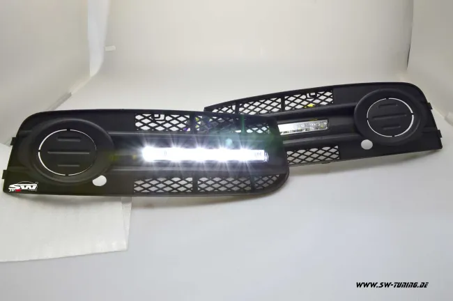 led daytime running light for Audi A4 B8 8K 07-11 chrom