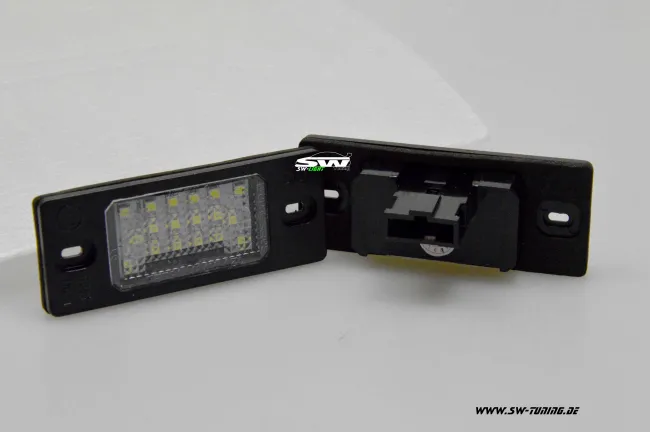 SW-LED Kennzeichenbeleuchtung für VW Touareg Tiguan Golf V Variant Passat 3BG Variant / Cayenne I