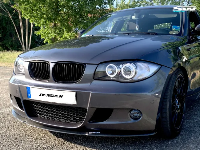 Angel Eye Scheinwerfer 1er BMW E87 E88 E81 E82 04-11 High LED Standlichtringe black