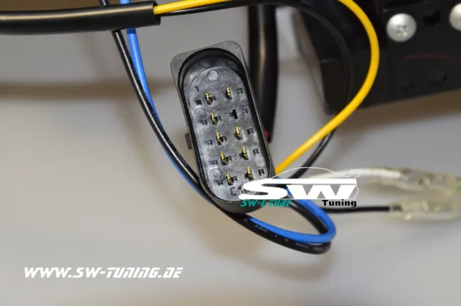 SW-LTube Scheinwerfer Audi A6 4B 97-01 Lighttube black