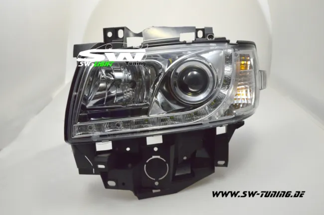 SWLight headlights VW T4 96-03 LED parking light chrome