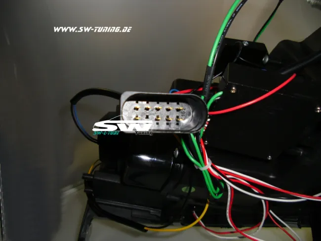 SW-LTube Scheinwerfer passend für Audi A6 4F 04-08 LED Lighttube chrome