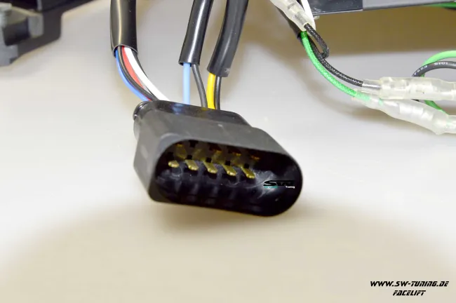 SW-LTube Scheinwerfer Audi A6 4B FL 01-04 LED Lighttube chrome