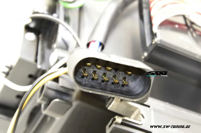 SW-LTube headlights Audi A3 8P 03-08 LED Lighttube positionslight chrome