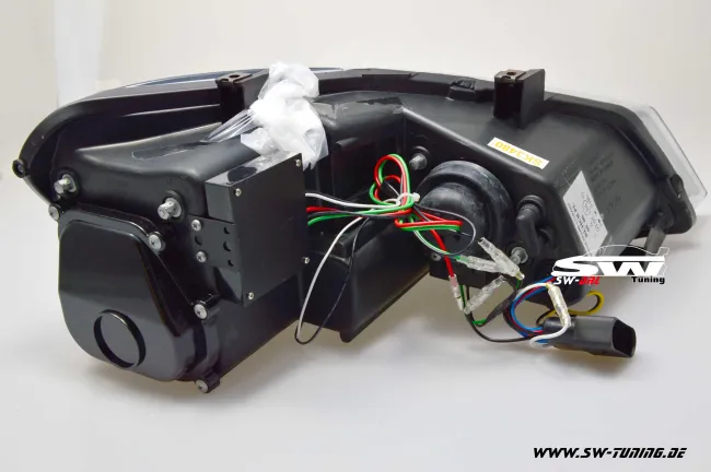 SW-DRL Scheinwerfer VW Polo V 6R 10-14 LED Tagfahrlicht R87 chrome